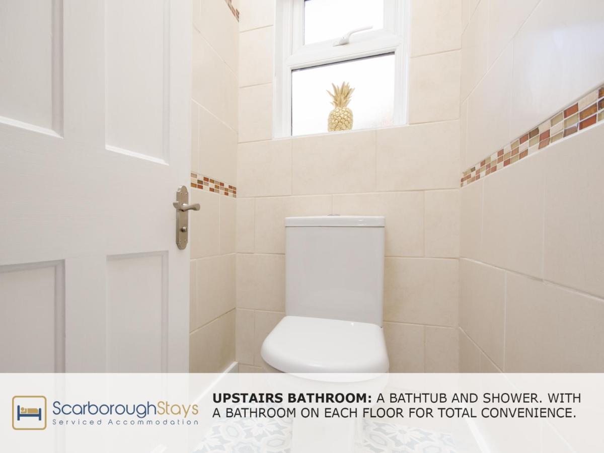 Scarborough Stays - Victorian Townhouse - 5 Bedrooms - Sleeps 9 Eksteriør bilde