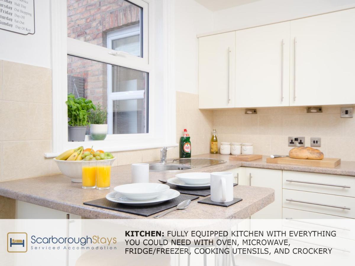 Scarborough Stays - Victorian Townhouse - 5 Bedrooms - Sleeps 9 Eksteriør bilde